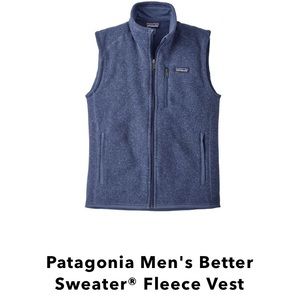 Patagonia Navy Better Sweater Vest